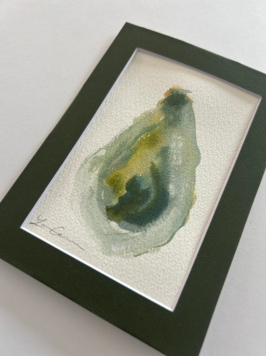 Oyster II — 5"x7" Matted