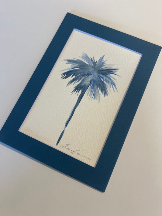 Petite Palm I — 5"x7" Matted
