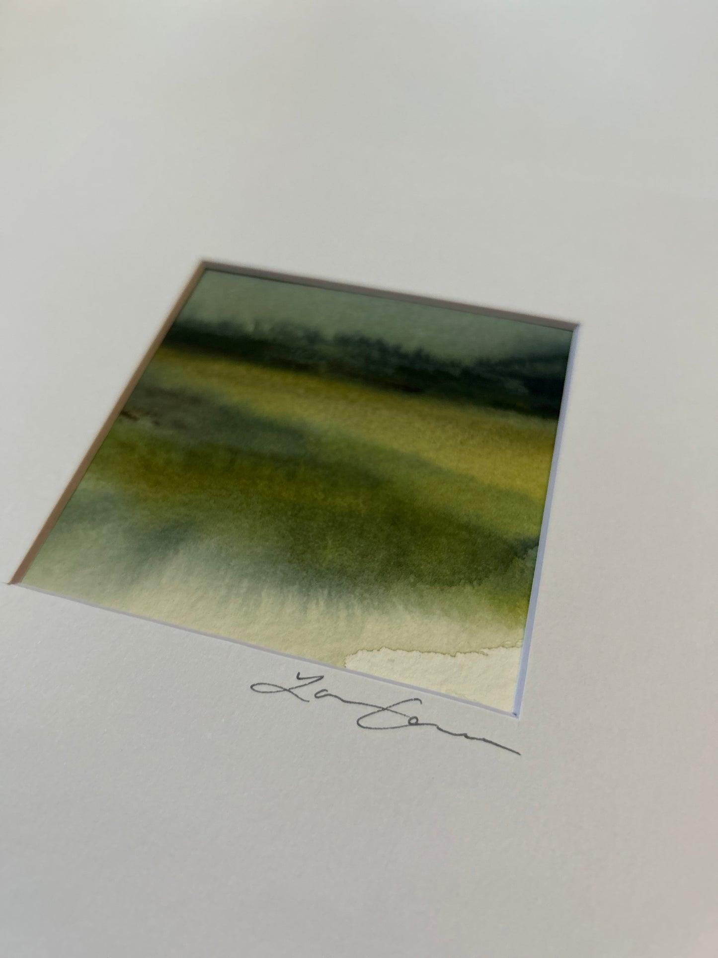 Lowcountry Morning — Matted to 8"x8"