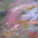 Lavender Fields — 36"x36" mixed media on canvas