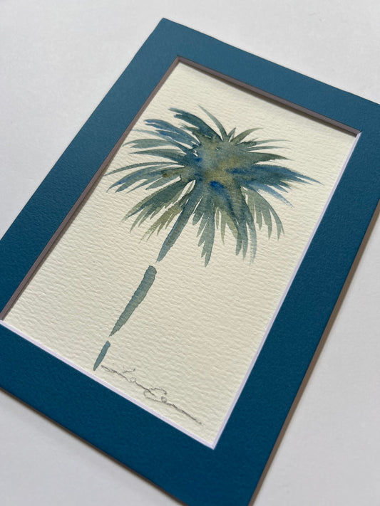 Petite Palm V — 5"x7" Matted