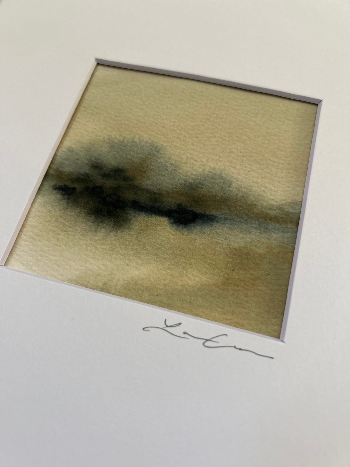 Golden Light — Matted to 8"x8"