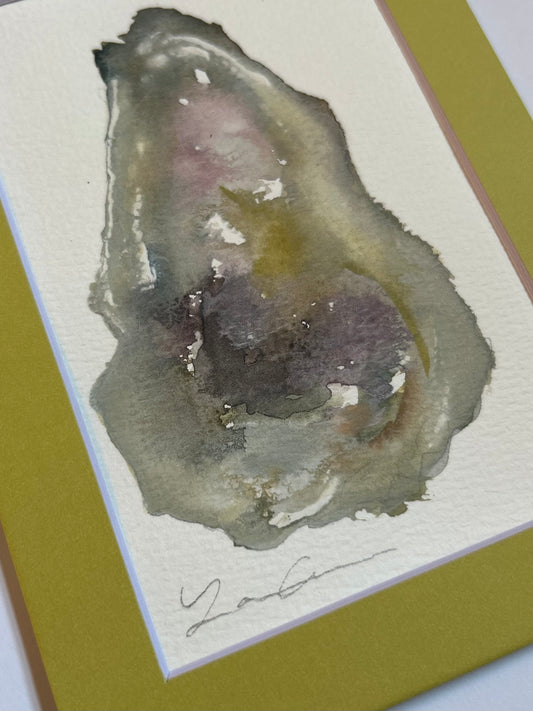 Oyster VI — Matted to 5"x7"