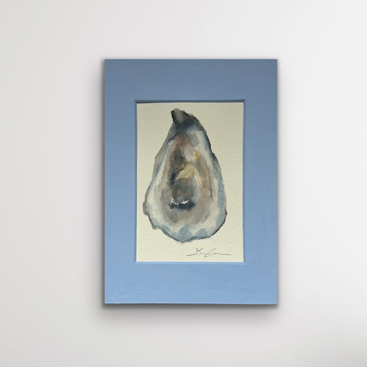 Oyster V  — 5"x7" Matted