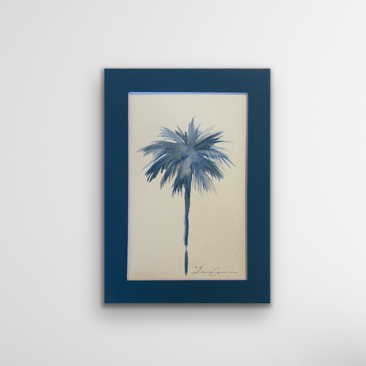 Petite Palm I  — 5"x7" Matted