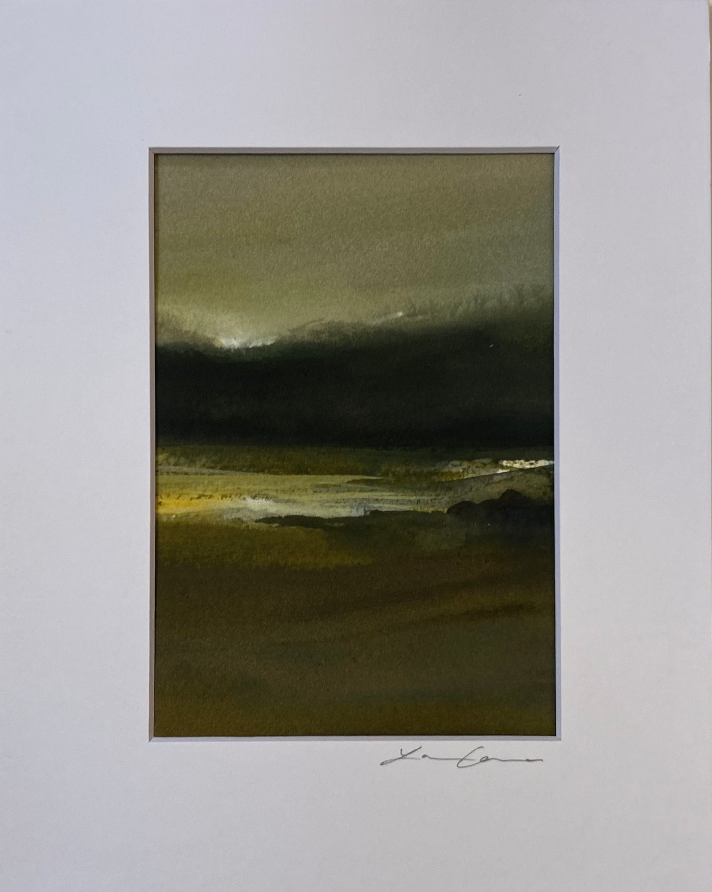 First Light I  — Matted to 8"x10"