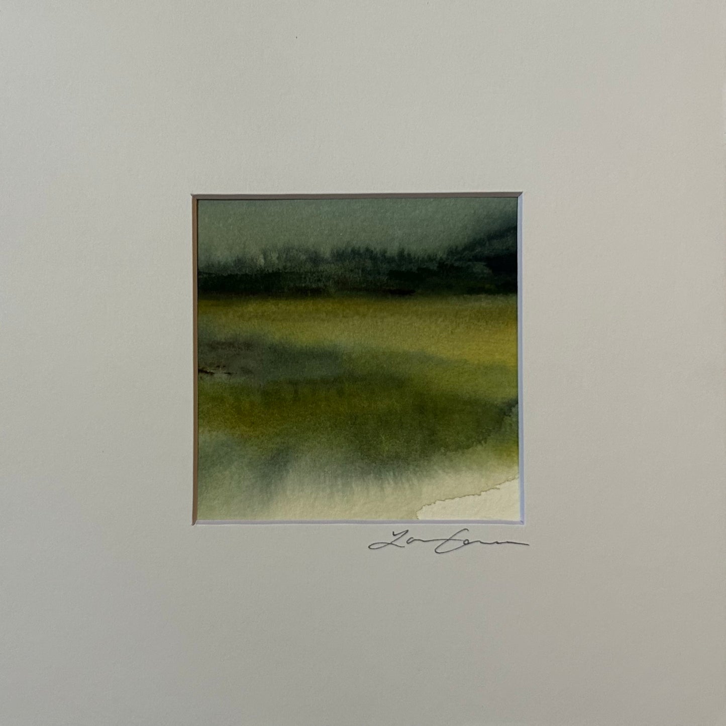 Lowcountry Morning — Matted to 8"x8"