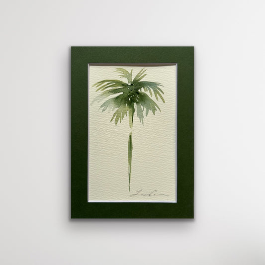 Petite Palm IV  — 5"x7" Matted