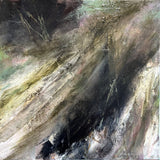 Granitescape — 10"x10" mixed media on canvas