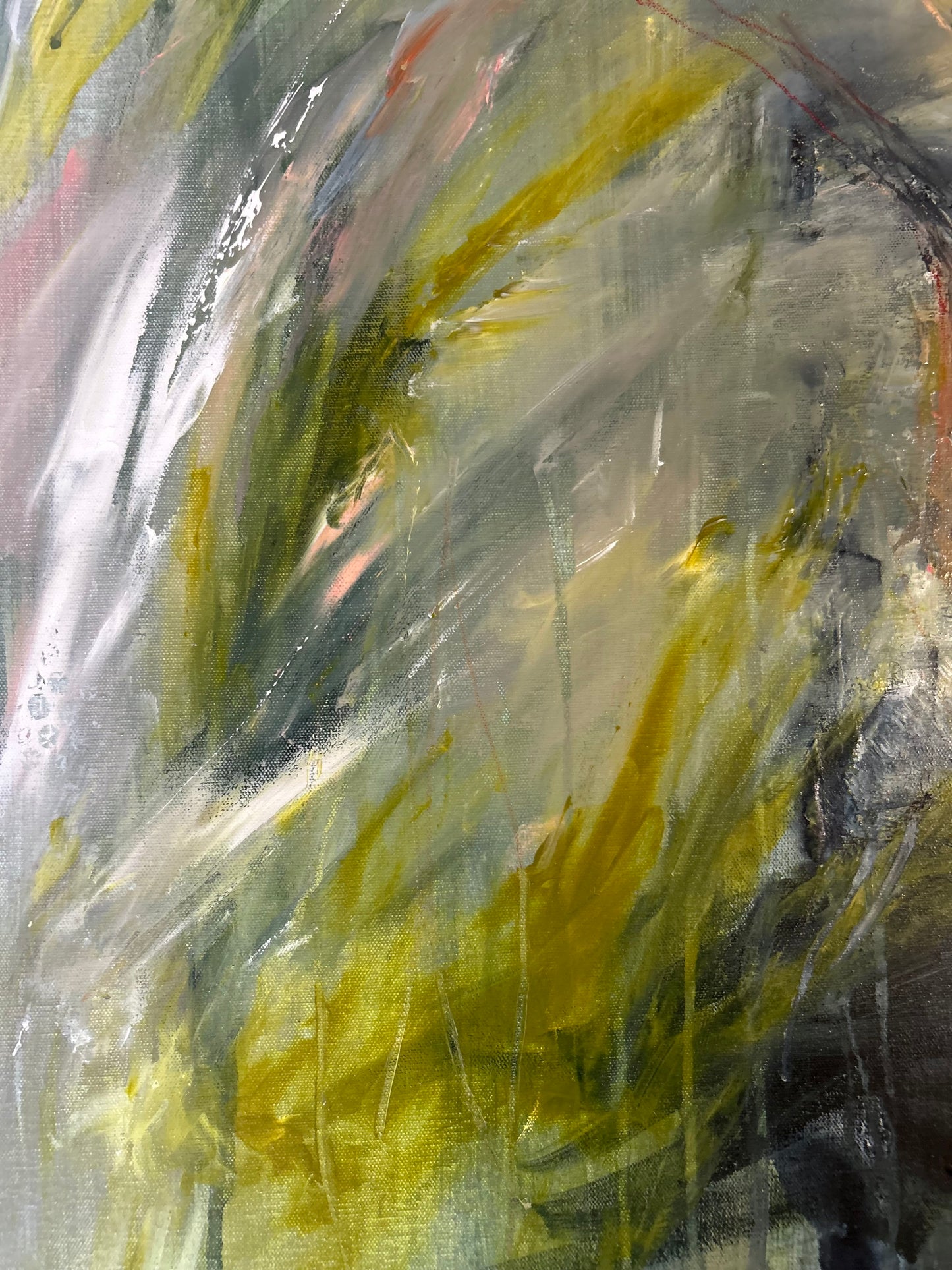 Intimacy — 22"x28" mixed media on canvas