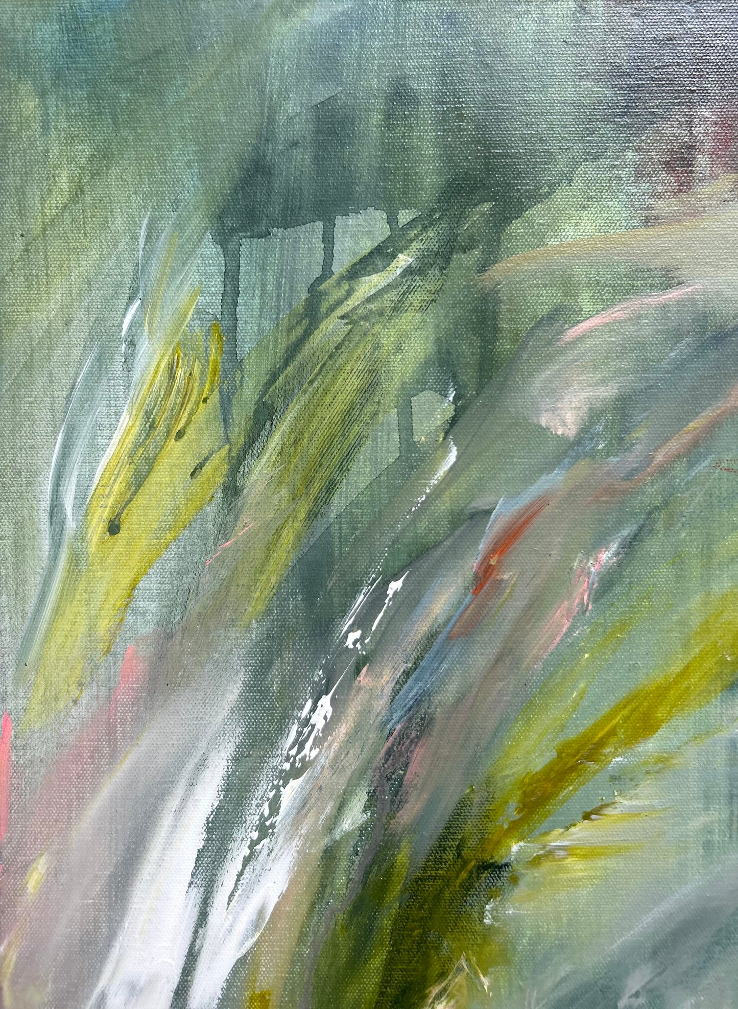 Intimacy — 22"x28" mixed media on canvas