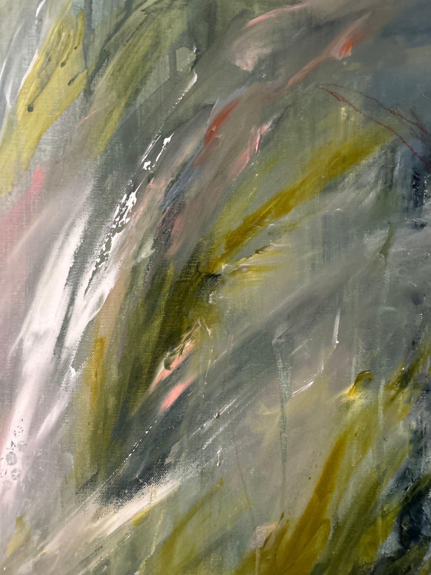 Intimacy — 22"x28" mixed media on canvas