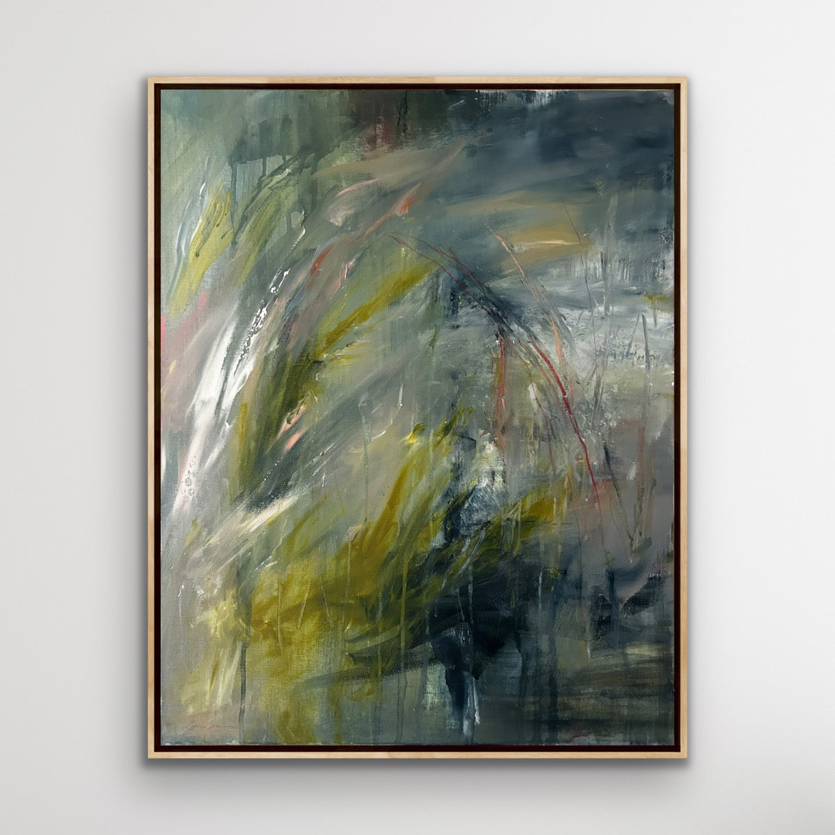 Intimacy — 22"x28" mixed media on canvas