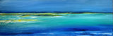 "Clear Water"--10"x30" on canvas