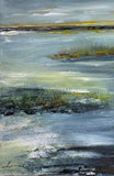 "Waterways" 12" x 12" on canvas