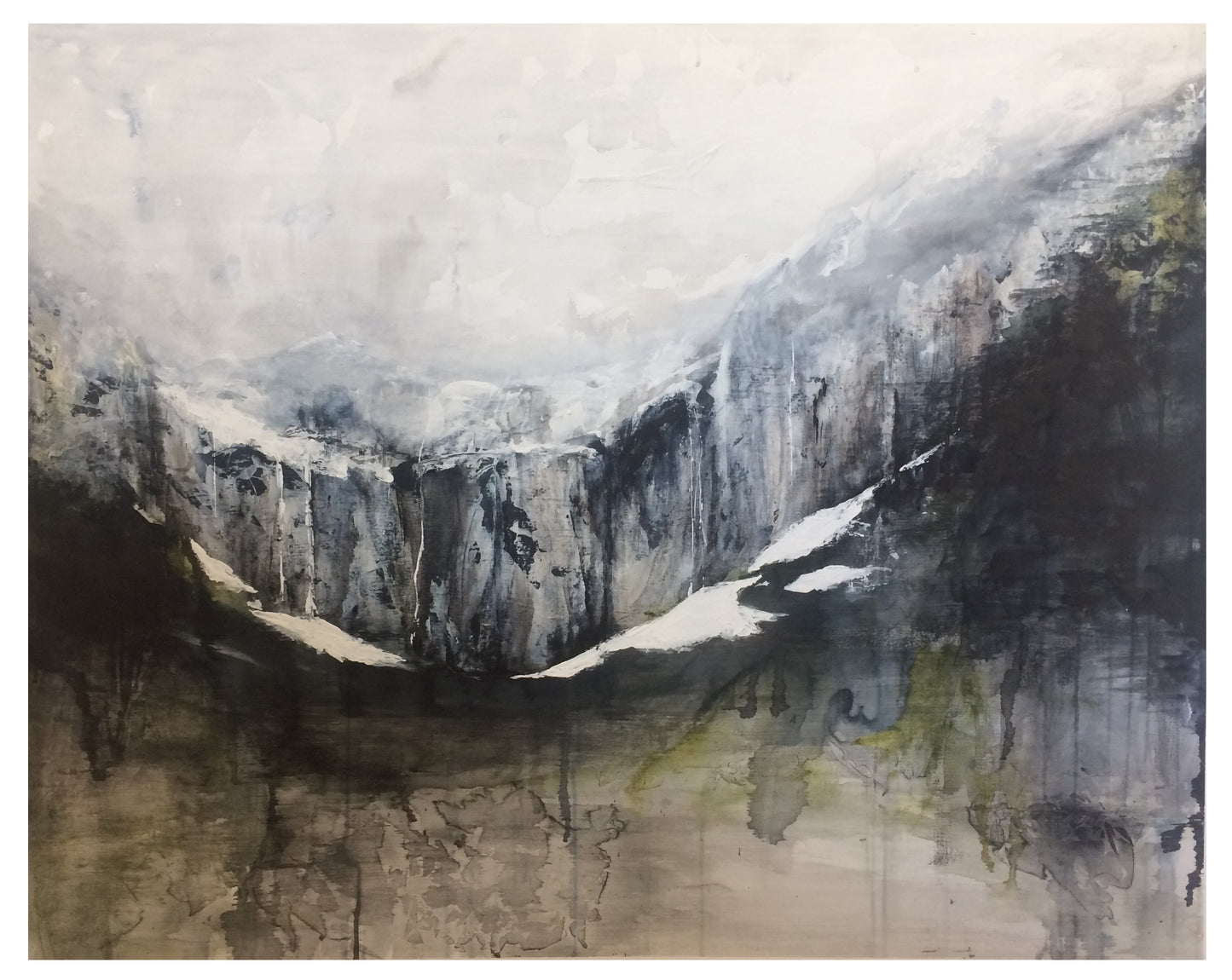 "Journey to Milford Sound" (South Island, New Zealand) 40" x 50"