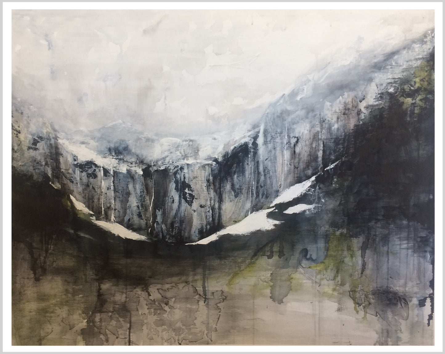 "Journey to Milford Sound" (South Island, New Zealand) 40" x 50"