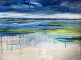 "Storm Break"--35.5"x48" on canvas