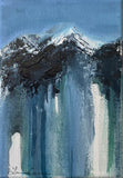 Swiss Alps I--5"x7" on Canvas